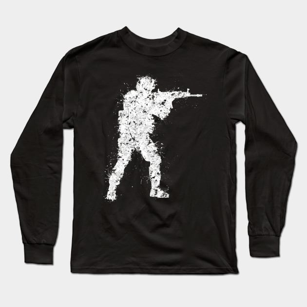 Counter Strike Long Sleeve T-Shirt by JonathonSummers